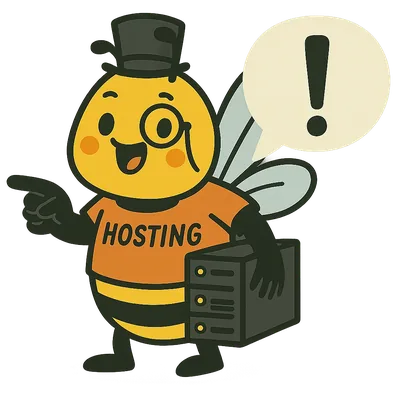 Bummel, das Host-Honest-Maskottchen